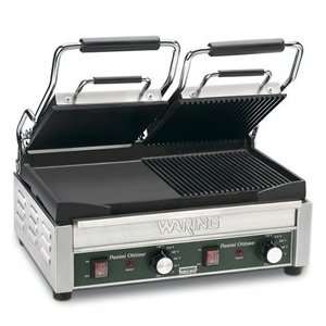  Waring Dual Panini Grill Press   Ottimo   Left Side Smooth 