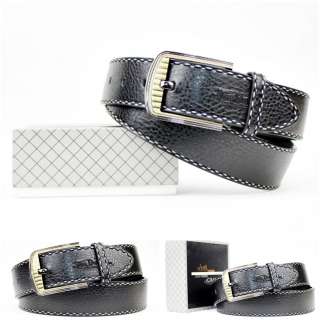 Von Dutch Adjustable Leather Belt Black 39 inches / 99 cm Plus Gift 