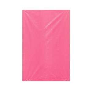  Pink Plastic Merchandise Bags   High Density   Case Of 