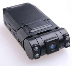 Vehicle Car Camera DVR recorder 2x Cameras 4LED 270 °  