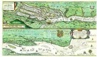 The very earliest maps and engravings, by such a Sebastian 