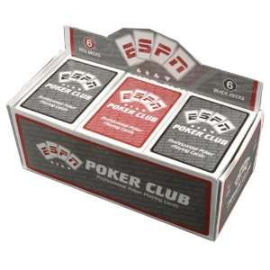   Decks  ESPN® Poker Club 100% Plastic Playing Cards