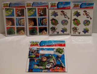 Toy Story Party Birthday Stickers Tattoos Favor Bags 8  