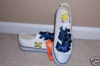 Univ of Michigan Wolverines Tennis Shoes Sneakers 7 NEW  