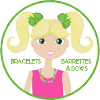 Small Hair Bows, Silk Flower Clips   Headbands items in Bracelets 