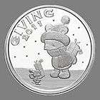 2011 Christmas Giving 1oz Silver Round .999 Fine Proof 