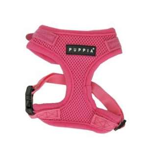 PINK SUPERIOR Puppia Soft Adjustable Dog Harness   All Sizes FREE 