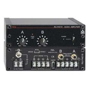 RU PA518 Power Amplifier 5 Watt Stereo18 Watt Mono, Compact, 1/3 Rack 