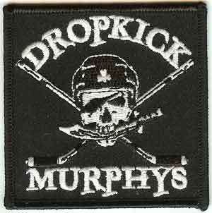 Dropkick Murphys Iron On Patch Hockey Skull Logo New  