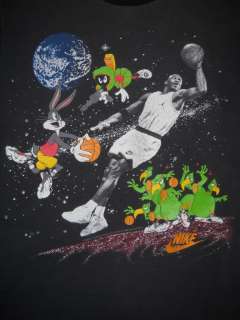 Vtg Micheal Jordan Space Jam Nike T Shirt Sz. XL  