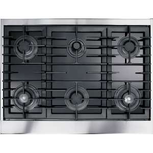   Slide In Gas Rangetop With Continuous Grates 6 Sealed Appliances