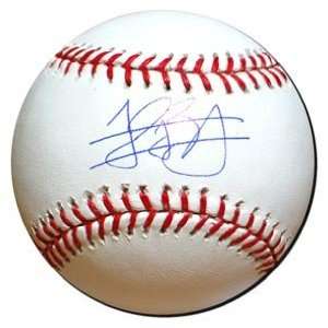 Jordan Schafer Signed Baseball   Rawlings Official Major League by 
