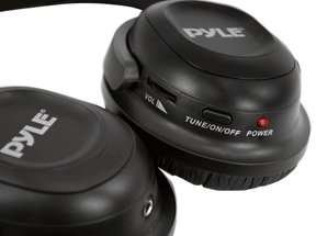   Wireless Headphones with iPhone/iPod Dock Transmitter and Aux Input