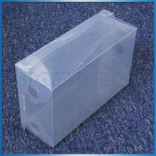   Plastic Dustproof Shoebox Shoe Storage Organizer Container Holder Box