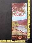 1956 Official Road Map of New Mexico by the New Mexico State Highway 