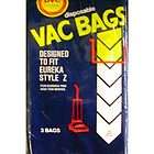 DVC Disposable Vac Bags, Eureka style Z
