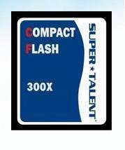 Super Talent 300X 4GB High Speed Compact Flash Memory Card  