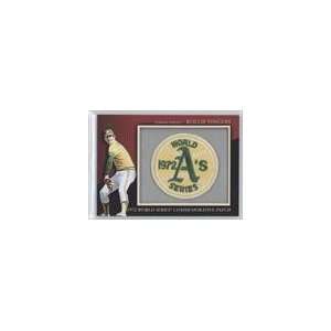   Topps Commemorative Patch #MCP58   Rollie Fingers Sports Collectibles