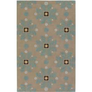  Repeat in Aqua Emma at Home Rug