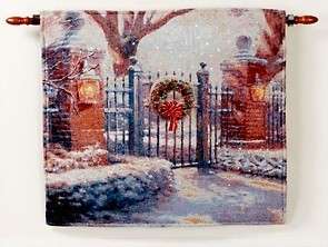    Optic Wall Hanging   Winter/Spring Gate Tapestry FREE SHIP  