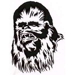 Chewbacca Star Wars Rub on Sticker Toys & Games