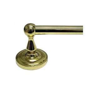   Rust Traditional 18 Solid Brass Towel Bar from the Traditiona Home