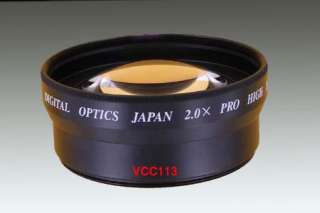 2x Telephoto Lens for Fuji FinePix S3100 S3000 Hi Def  