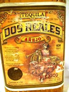 Dos Reales Tequila from Jose Cuervo DISCONTINUED & RARE  