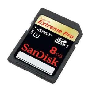  Selected 8GB Extreme Pro SDHC Card By SanDisk Electronics