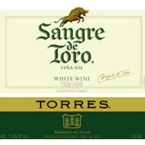  2010 Torres Sangre De Toro White 750ml Grocery & Gourmet 