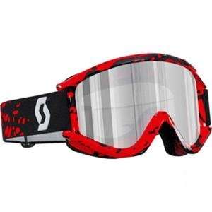  Scott Recoil Xi Pro Tether Goggles   Red w/Clear Lens 