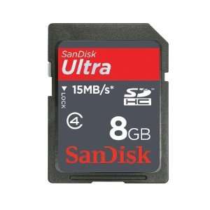  Sandisk Sdhc Ultra Memory Card 8gb 