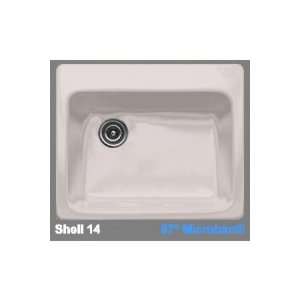   10 Bristol Single Bowl Kitchen Sink Self Rimming Five Hole 10 5 14