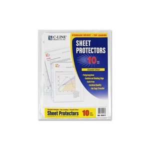    C Line Standard Weight Poly Sheet Protectors