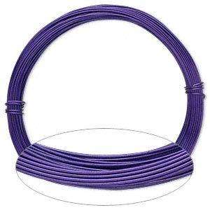 20 GAUGE ALUMINUM JEWELRY CRAFT WIRE 50 FT WRAP G COLOR  
