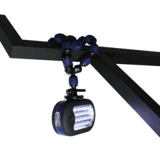 Grippit Flexible Spider Tripod w/ LED Magnetic Hook Light Hang Grip 