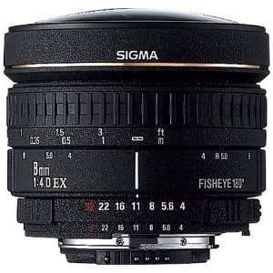  Sigma Fisheye 8mm f/3.5 EX DG Circular Fisheye Autofocus 