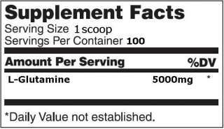 Glutamin Pure Powder 1 Kilogram  