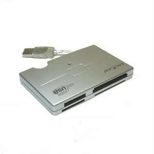  USB 2.0 Card Reader Supports (CompactFlash, Microdrive, SmartMedia 