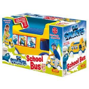  Amloid The Smurfs School Bus Toys & Games