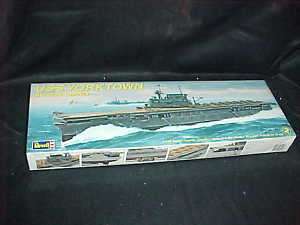 Revell USS Yorktown Aircraft Carrier Model Kit NIB  
