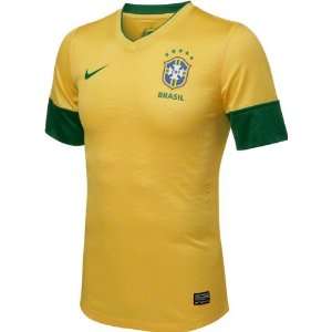  Brazil Soccer Yellow Nike Home Authentic Jersey Sports 
