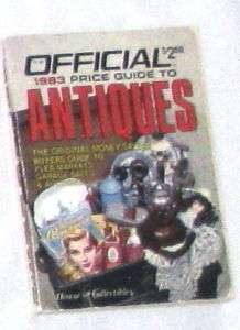 Book 1983 Official Price Guide Antiques & Collectables  