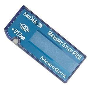  SanDisk 512MB Memory Stick Pro Card (Bulk) Electronics