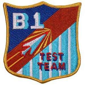  U.S. Air Force B 1 Test Team Patch 3 Patio, Lawn 
