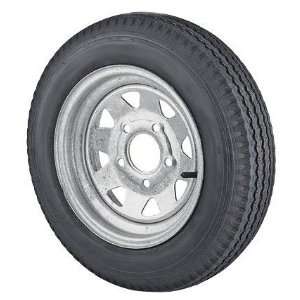 30x12 Galvanized Steel Spoke Trailer Wheel and Tire Package 4 Lug 