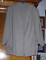 Womens Plus Size Beige Blazer Size 22  