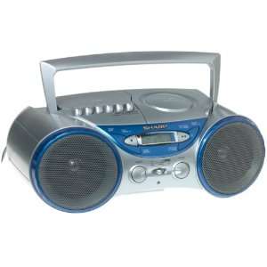  Sharp QTCD250S Boombox with Digital Tuner  Players 