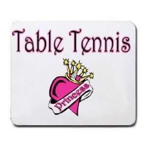  Table Tennis Princess Mousepad