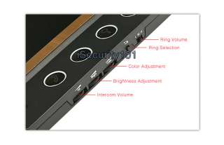 LCD Video Door Phone Doorbell Home Security Intercom System w SD 
